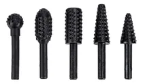 Comprar Kit De 5 Puntas Fresadoras Madera Talladora Mechas Taladro