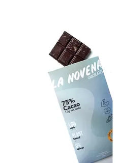 Chocolate Sin Azúcar Keto Diabetes Vegan Nutricion (pack X4)