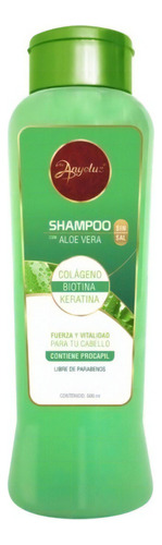 Shampoo Aloe Vera Para Cabello Graso 500 - mL a $70