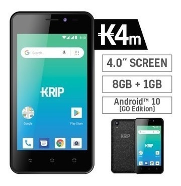 Teléfono Android Celular Krip K4m Dual Sim 8gb 1gb De Ram
