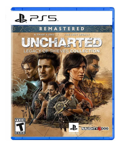 Uncharted Legacy Ps5 En Físico