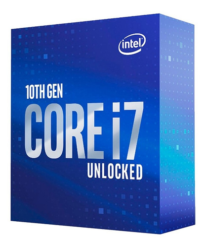 Imagen 1 de 4 de Procesador Intel Core I7 10700k Cometlake 10ma Gen 8 Nucleos