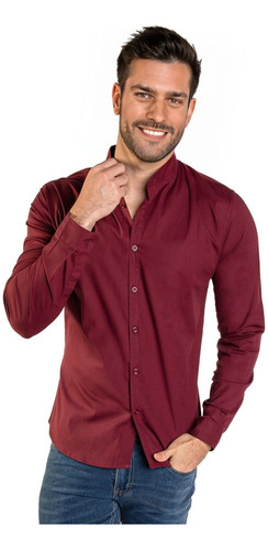 Camisa Manga Larga Stretch