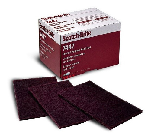 Imagen 1 de 1 de Hand Pad (pañete Pulidor 3m) Caja 20 Uni.