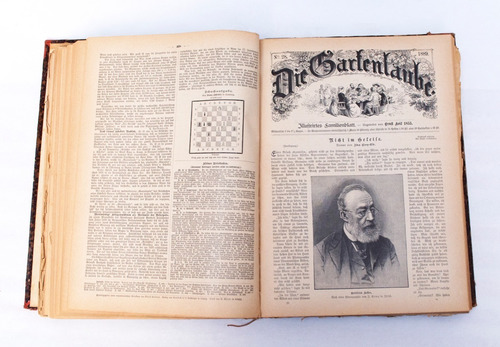 Die Gartenlaube, Periódico Alemán, Siglo Xix (Usado)
