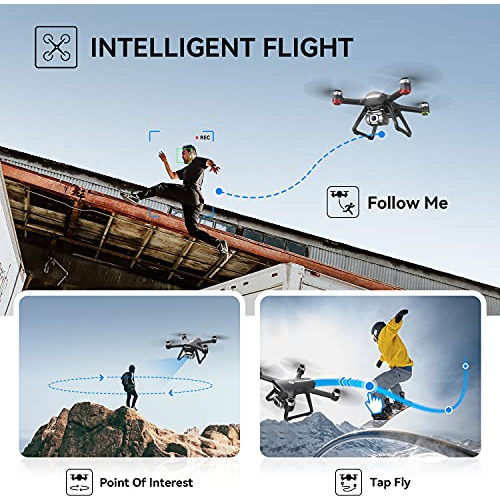 Holy Stone Hs700e 4k Uhd Drone With Eis Anti Shake 130 Fov