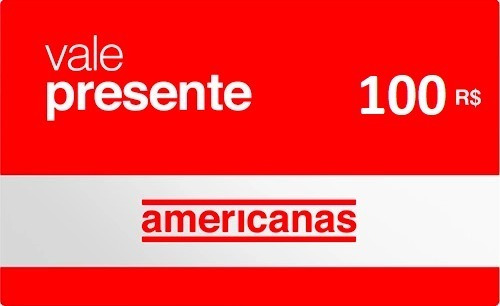 Vale-compras Lojas Americanas De R$100