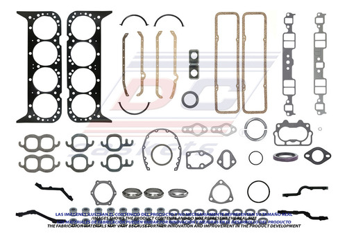 Juego De Juntas Chevrolet P10 Step-van 5.7 Ohv 1975-1975