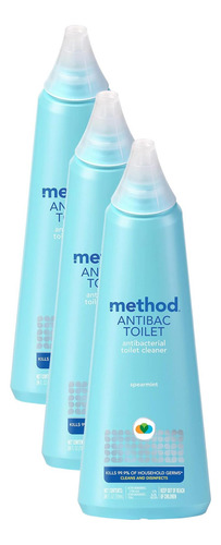 Método Cleaner De Tazón Antibacteriano, Spearmint, Mata Al