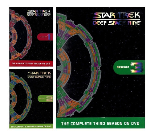 Série completa de Star Trek Deep Space Nine Série de TV em DVD