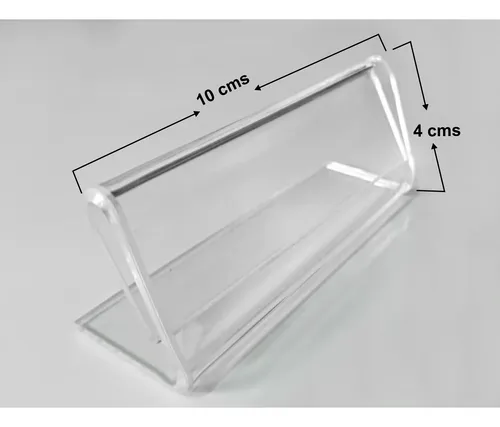 comprar Porta Nombre, Porta `precio , Identificadores Acrílico 