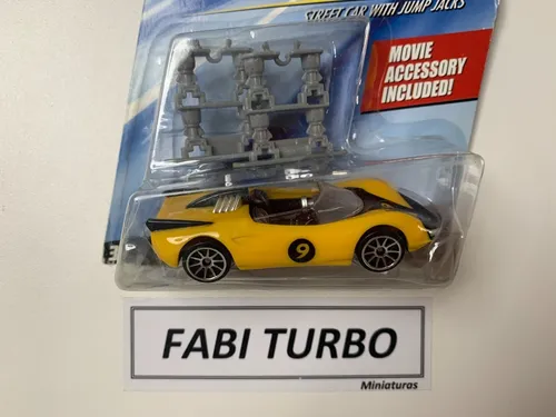 Hot Wheels Speed Racer Corredor X Street Car With Jump Jacks