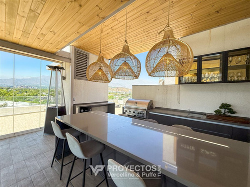 Exquisito Penthouse Con Azotea Venta De 3 Dorm. En Vitacura