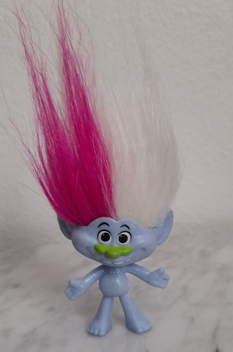 Diamantito Figura De Trolls World Dreamworks 7 Cm (Usado)