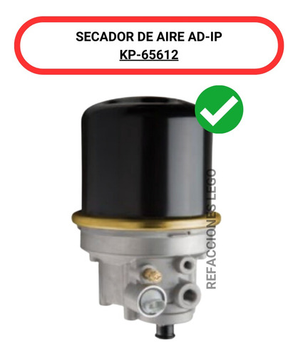 Secador De Aire Tipo Ad-ip Kp-65612 Kysor