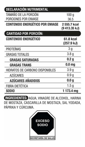 Aderezo Mostaza Members Mark 3.7 Litros Envío Gratis