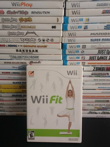 Juego Para Nintendo Wii Wiiu Wii Fit Wiifit  Tabla Balance