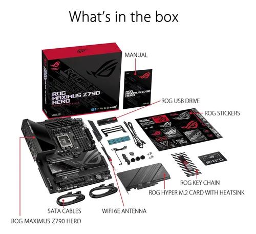 Asus Rog Maximus Z790 Hero Wifi6e Lga 1700(intel 14th,13t...
