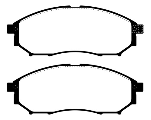 Pastillas De Freno Para Nissan Pathfinder 3.5 02/04 Litton