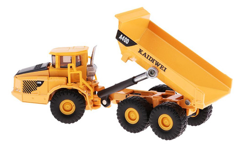. Mini Caminhão Basculante De Transporte Em Liga Metálica