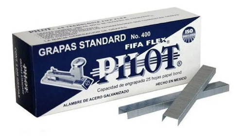 2 Cajas De Grapa Estandard Pilot Fifa Flex C/5040 25hojas