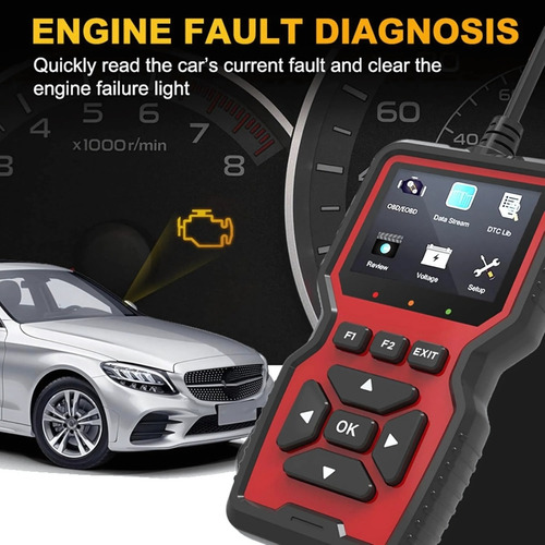 Escáner Automotriz Multifuncional Obd2