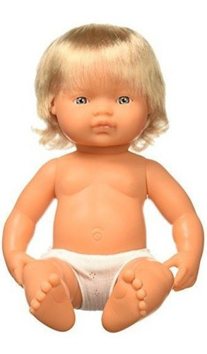 Miniland 15 Anatomically Correct Baby Doll Caucasian Girl