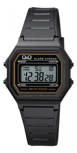 Reloj Digital Q&q Para Caballero Negro M173j012y