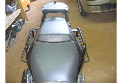 Portaequipaje + Soporte Alforjas C/base Bajaj 400 Dominar