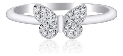 Anillo De Circonio Con Incrustaciones De Cobre En Forma De