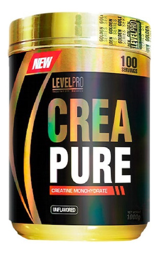 Creatina Creapure 1 Kg - Level Pro / ¡ ! Sabor Sin Sabor