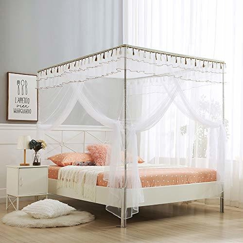 Jqwupup - Dosel De Cortinas De Cama De Lujo, Mosquitera