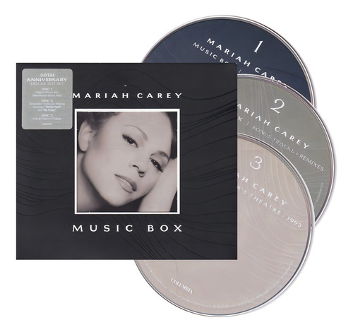Mariah Carey Music Box Deluxe 30th Anniversary 3 Discos Cd