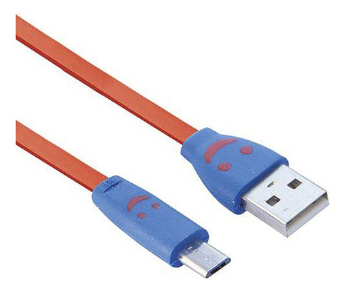 Cable De Carga Smile Micro Usb Varios Colores