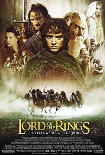 Colección 3 Pósters Saga Lord Of The Rings - 42x30 - Nuevos