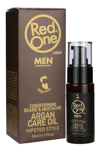 Aceite Cuidado De Barba Y Bigote, Argan, Red One