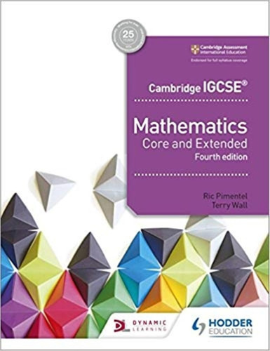 Cambridge Igcse Mathematics Core And Extended (4th.ed.)
