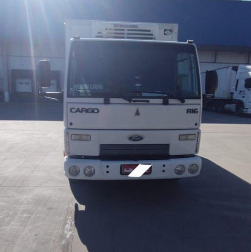 Imagem 2 de 10 de Caminhão Cargo 816 Câmara Fria Baú Térmico