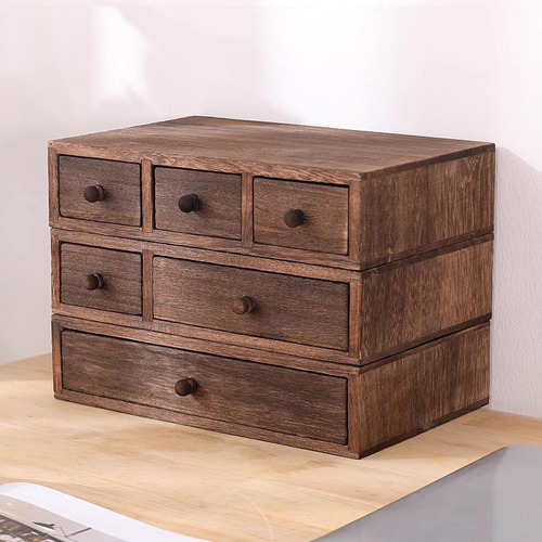 Gabinete De Mesa De Mesa Organizador De Joyería 1 Cajón