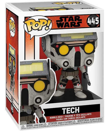 Funko Pop! Star Wars Bad Batch Tech Muñeco  Original  445