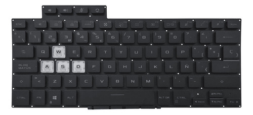 Teclado Compatible Notebook Asus Tuf Dash F15 Fx516pc-hn021t
