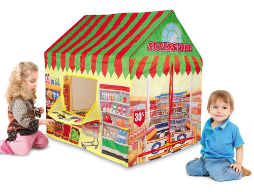 Carpa Supermercado Tienda Infantil Casita De Juegos