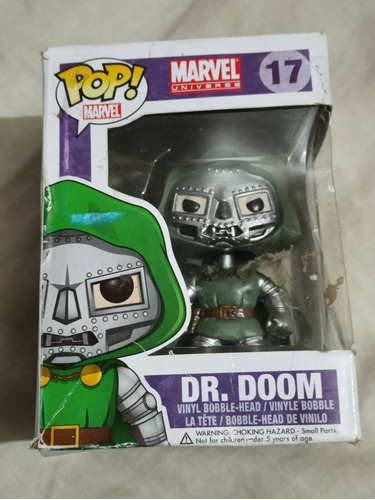 Funko Pop Marvel Dr. Doom 17 Vinyl Figure Sellado