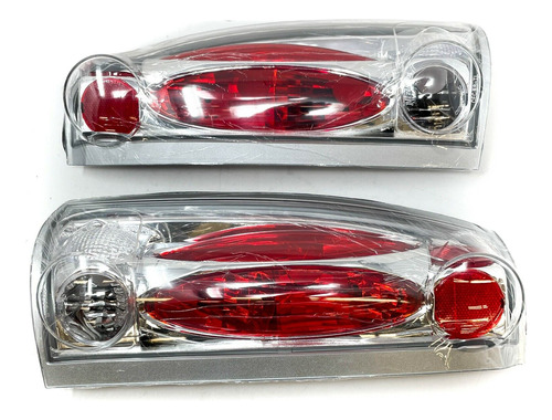 Pair Of Spec-d Tuning Lt-c1088-tm Tail Lights Lamps 88-9 Eeh