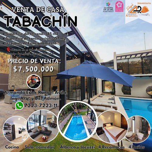 Venta Casa Tabachín De 4 Habitaciones En Un Lote Muy Plano Con Jardín, Palapa, Asador Y Alberca Climatizada En Vistas Panorámicas En Fracc Rancho San Diego Ixtapan De La Sal Edomex