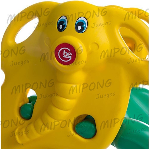 Hamacas Infantiles Tabla Colgante +tobogán Elefantito Mipong