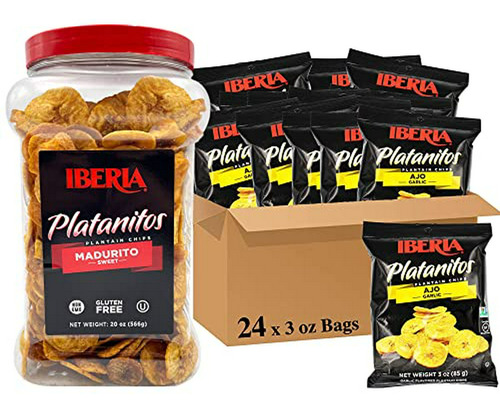  Pack De Plátanos Maduros Y Ajo  