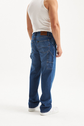 Carpintero Lee Jeans Azul Original