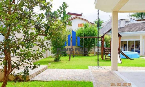 Casa Em Condomonio A Venda Com 4 Suítes A Ampla Área Gourmet 532 Metros - 571