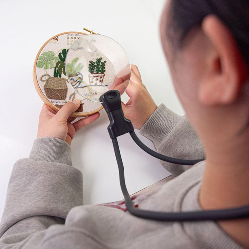Hanging Neck Magnifying Glass Needlepoint Magnifying Glass
